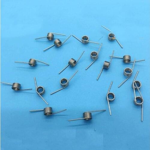 Stainless Steel Small Torsion Spring 0.5 Wire Diameter Outside Diameter 4.5mm Tiny Torsional Spring 20pcs