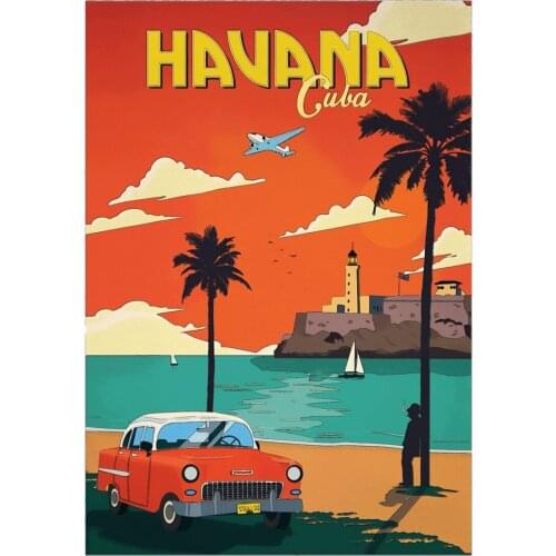 DIY Poured Glue Diamond Painting Kits Scalloped Edge New Tourism Famous City Full Round With AB Drill Paris Rome Dublin Gift Art