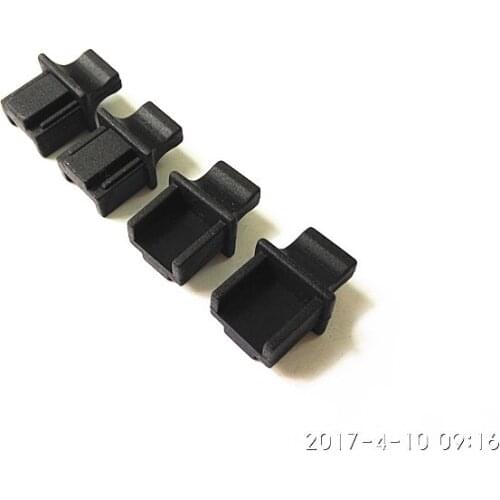 Wholesale 100pcs/lot Network port black silicon dust plug /dust cover for Network equipment /RJ45 dust plug