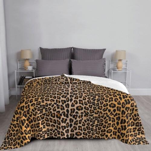 Leopard Print Throw Blanket Plaid 200 X220 Weighting Blanket Bedspread 220 X240 Bedding Sofa Blanket Islam Prayer Rug Bed Plaid