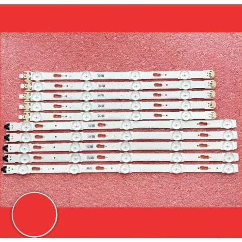 10 PCS LED backlight strip for UE40JU6100 UE40JU6500 UE40MU6000 UE40MU6125 UE40KU6100 UE40KU6000 UE40JU6400 BN96-34791A 34792A