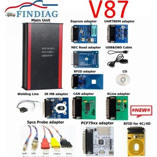 Iprog+ Iprog Pro V85 key Programmer Support IMMO Mileage Correction Airbag Reset Till Year 2019 Replace Carprog/Full/Digiprog