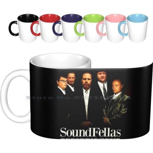 Soundfellas Ceramic Mugs Coffee Cups Milk Tea Mug Hardy Rte Rté Ireland Irish Tv Show Castle Town Rubber Bandits The