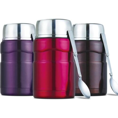 550ml Thermos for Food Large Vacuum Flasks lunch box Insulated Soup Porridge Box Outdoor Termos Coffee Mugs Thermoses Thermocup