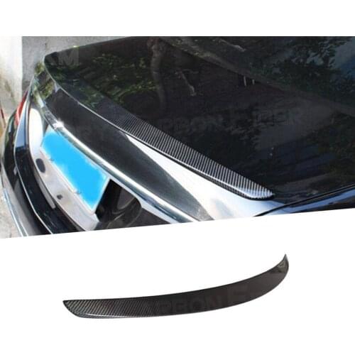 For S Class Carbon Fiber Rear Spoiler Wings for Mercedes Benz W222 4 Door S400 S500 S600 S63 S65 AMG 2014-2017 Car Styling FRP