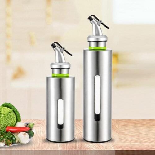 1PC Kitchen cruet Olive Home Kitchen Leak-Proof Oil Sauce Vinegar Storage Container Dispenser Bottle Cooking seasoning Supplies
