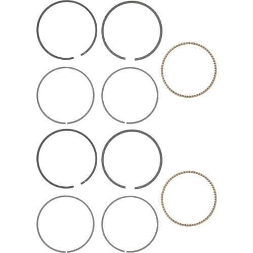 2 Set Gasoline Generator Piston Ring Replacement Accessories Parts Fit for 168F/5.5 6.5 Engine Assembly Cylinder Piston Ring Kit