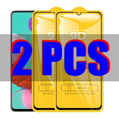 2Pcs 9D Glass For Samsung A51 Protective Glass for Samsung Galaxy A51 A 51 4G 5G 6.5'' SM-A515F/DSN SM-A516B/DS Screen Protector