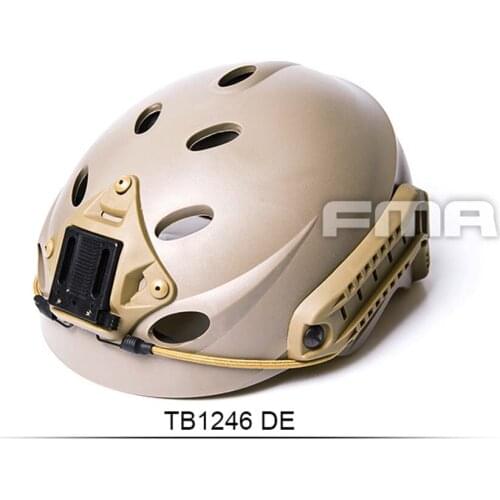 2017 NEW FMA Special Force Recon Tactical Helmet Outdoor CS Recon Tactical Helmet BK/DE/FG TB1246 Free Shipping