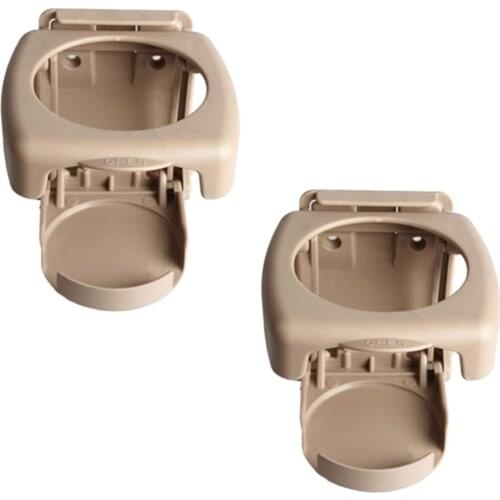 2x Car Folding Drink Bottle Holder Marine Boat Cup Stand with Screws for Truck Van Drink