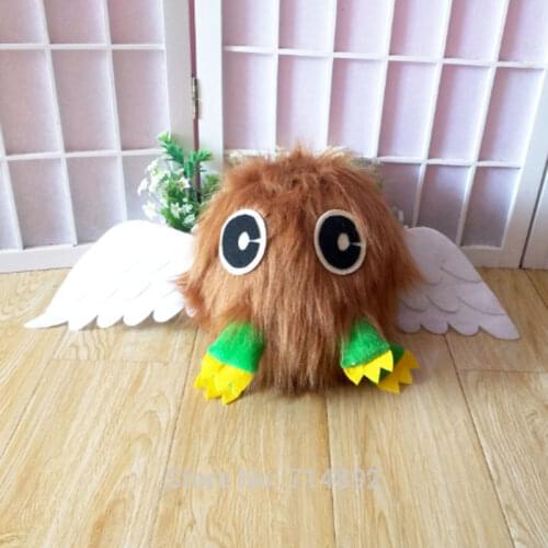 Anime Kuriboh Plush Toys Yu-Gi-Oh! Yugi Muto Monster Card Figure Doll Toy YUGIOH AIBO Cosplay 35cm Filling Pillow for Gift