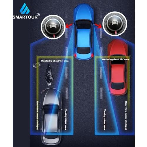 Car BSD BSM Blind Spot Radar Detection System microwave sensor change lane driving assistance Reversing radar sensor blind spot