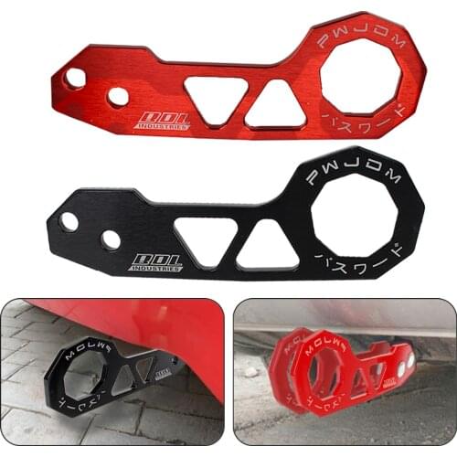 Aluminum Alloy Car Tow Hook Trailer Towing Tools Front Rear Towbar Truck Off Road 4x4 Automobile Accessories for JDM Universal