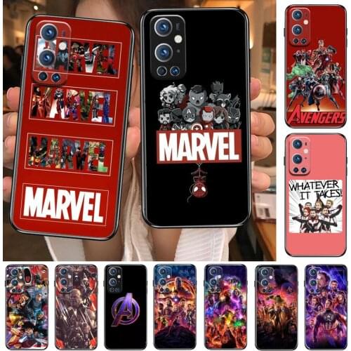 Marvel Avengers For OnePlus Nord N100 N10 5G 9 8 Pro 7 7Pro Case Phone Cover For OnePlus 7 Pro 1+7T 6T 5T 3T Case