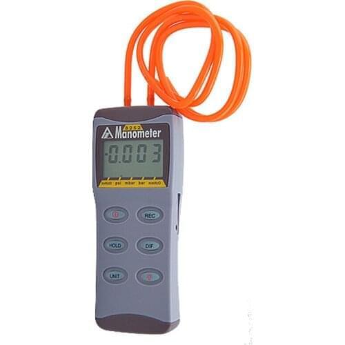 AZ-8252 2psi Digital Manometer Digital Differential Pressure Gauge Vacuum Gauge Range