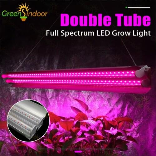 2pcs LED Grow Light Full Spectrum Phytolamp For Plants Led Chips Plant Lamp Cover Spotlight 100W Flower Seedling Indoor Grow Box