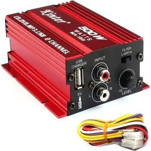 Kinter MA150 2-channel 12V Mini Power Amplifier