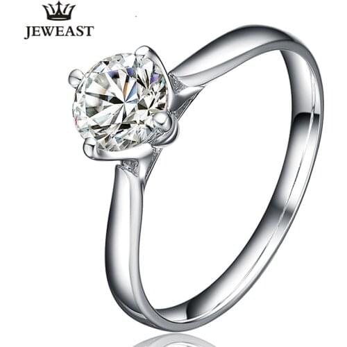 ZSG Natural diamond 18K gold Pure Gold Ring Real 18K gold Solid Gold Ring Trendy Classic Party Fine Jewelry Hot Sell New 2019