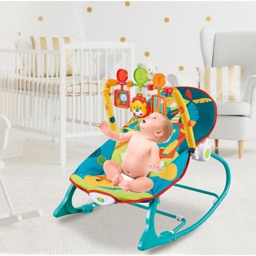 Dynamic Babys Bouncer With Vibrating Seat High Quality Newborn Baby Rocking Chair With Music Safety Gift Sleeping