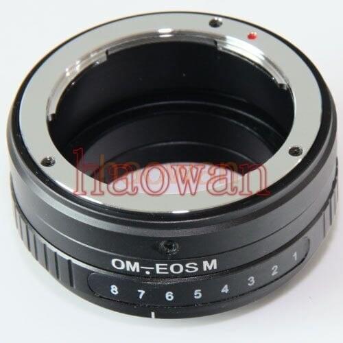 Tilt om Mount lens to eosm EF-M adapter ring for canon EOSM/M2/M3/M5/M10 mirrorless camera