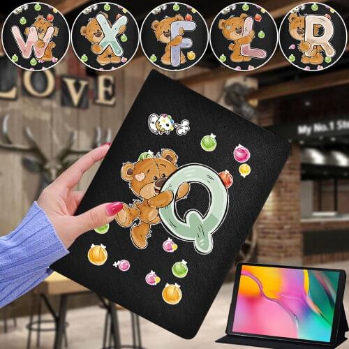 For Samsung Galaxy Tab A7 10.4" T500/7.0/Tab A 10.1/9.7/S5e T720/E 9.6" T560 Tablet Adjustable Stand Cover for Tab A 10.5 T590