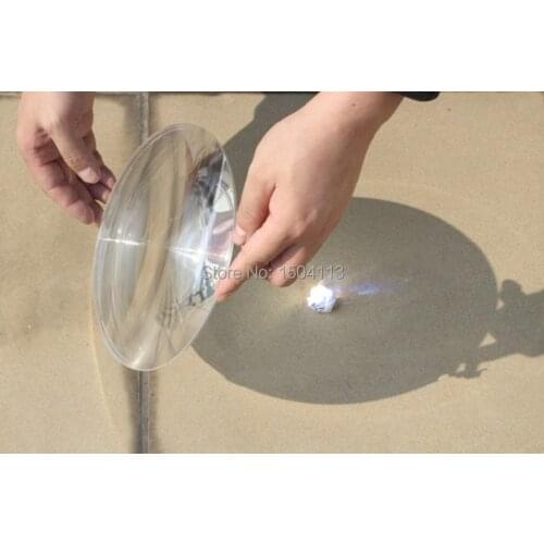 New pmma fresnel lens diameter 250mm focal length 90 mm solar energy magnifier fresnel lens
