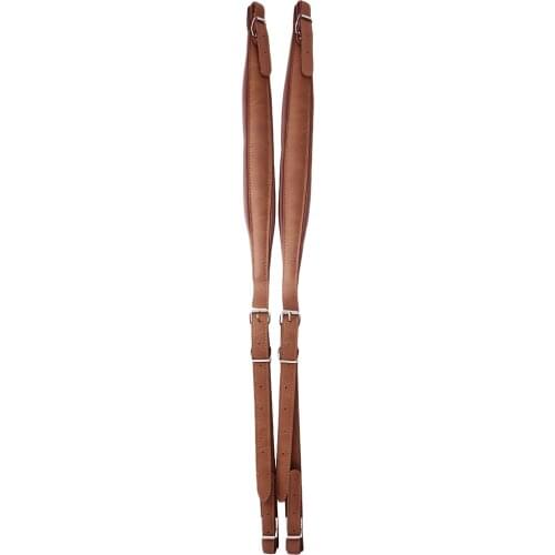 One Pair PU Leather Shoulder Straps For 16-120 Bass Accordions