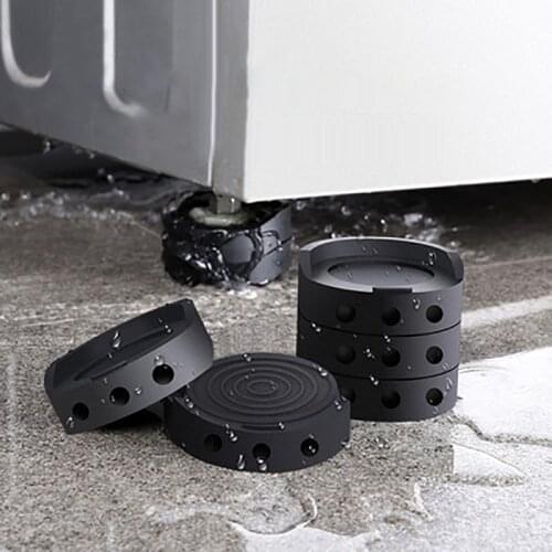 Slipstop Washing Machine Dampers 4pcs Shock Saver Wasmachine Pads Sofa Feet Wear-resistant Wash Mashine Anti Vibration Mat
