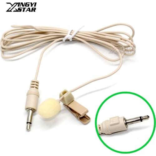 Mini Wired Condenser Tie Clip on Lapel Mic Lavalier Microphone 3.5mm Plug Microfono For PC Computer Speaking Teaching Lecturers