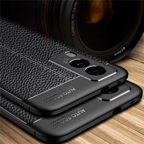 For Vivo V21e 5G Case Luxury Leather Soft Silicone Shockproof TPU Bumper Back Cover For Vivo V21e 5G Phone Case For Vivo V21e 5G
