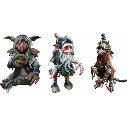 Garden Big Goblin Sculpture Leprechaun Art Decor Handmade Resin Statue Ornaments For Outdoor Halloween Decorations