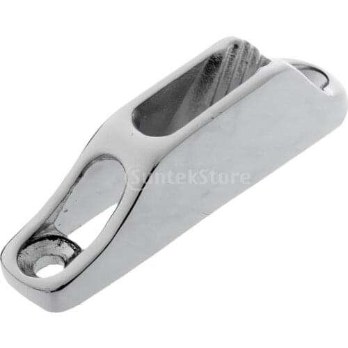 Mini Boat Rope Clam Cleat - 316 Marine Stainless Steel 70 x 17 x 18mm