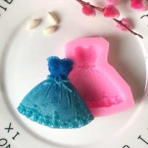 Evening Dress Silicone Mold Mobile Phone Epoxy Mold XGY-118