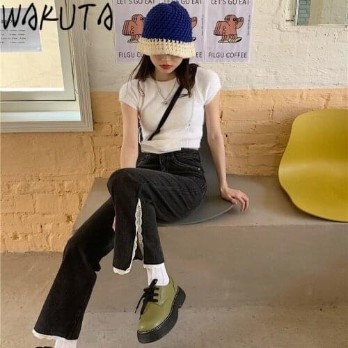 Wakuta Women's Straight Jeans