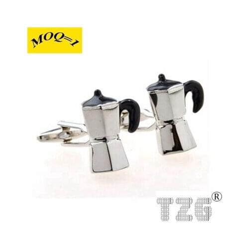 Kettle Cufflink Cuff Link 1 Pair Free Shipping Promotion
