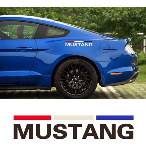 Mustang Shelby GT Pony Horse Badge Car Fender Door Hood Lamp Eyebrow Fuel Tank Door Handle Decorative Sticker Decal