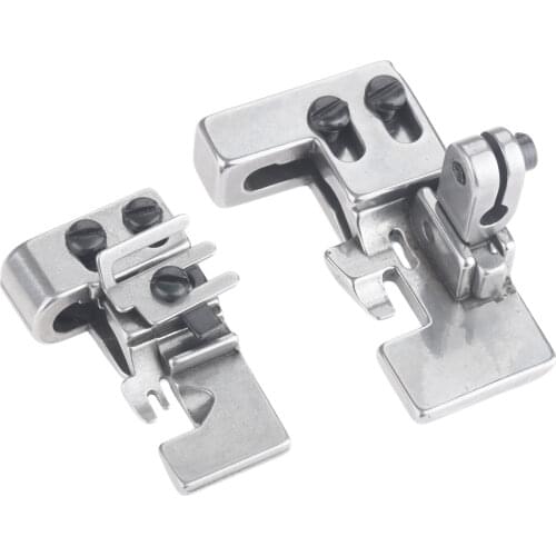 1Pc Four/five Line Curling Wrinkle Presser Foot Sewing Machine Pressure Crimping For 747 SIRUBA Pegasus SEALING Sewing Machine