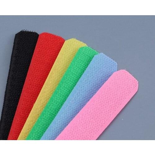 2cm Adhesive Velcro for clothes Sticky Buckle For Sewing Color Nylon Velcro Bag Hat Strap And Clothing Accessories Material