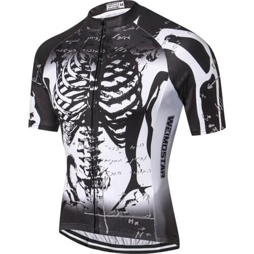 2020 Mens Cycling Jerseys Short sleeve Mountain Bike Clothes Breathable Bike Tops Back 3 Pockets mtb Shirts S-3XL