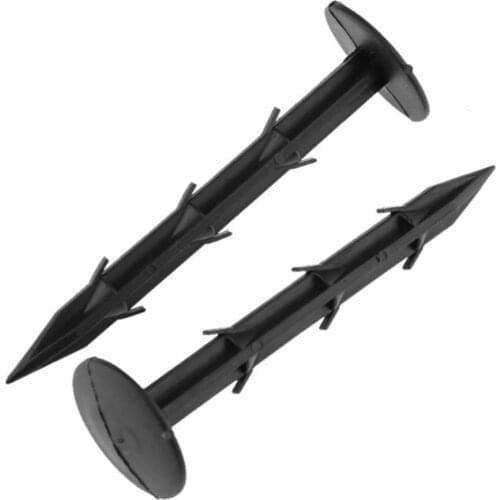 50Pcs PP Mulch Fix Tools garden ground nail Greenhouse Film Ground Cloth Sunshade Fly Net Pest Control Plastic Film Pegs