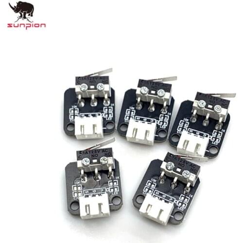 Creality 3D Printer Accessories X/Y Axis Limit Switch 3Pin N/O N/C control easy to use Micro Switch For 3D Printer CR-10 Ender