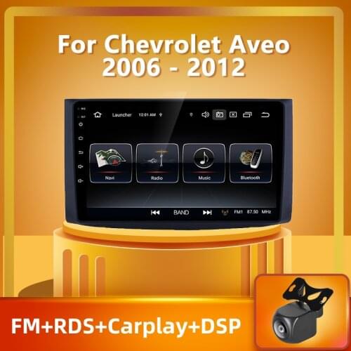 PEERCE For Chevrolet Aveo T250 2006 - 2012 Car Radio Multimedia Video Player Navigation GPS Android 10 No 2din 2 din dvd