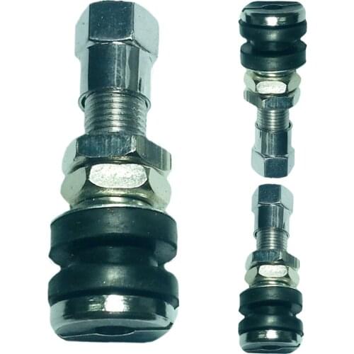 TR161 2pcs Stem Electrombile Rim Stainless Steel Bolt Motorcycles Tire Dust Cap Tubeless Wheel Scooter