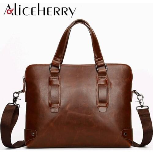 Designer handbags Mens Genuine leather messenger bags men travel business bags Casual bags Hot Sale