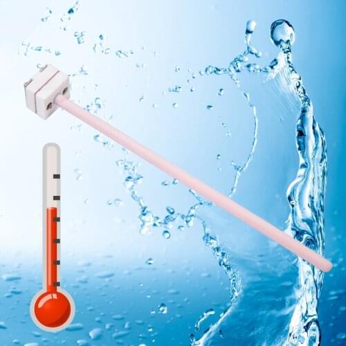 G6DA S type Thermocouple WRP-100 Platinum & Rhodium Thermocouple Probe Length 30cm Head Temperature Sensor 1300 C