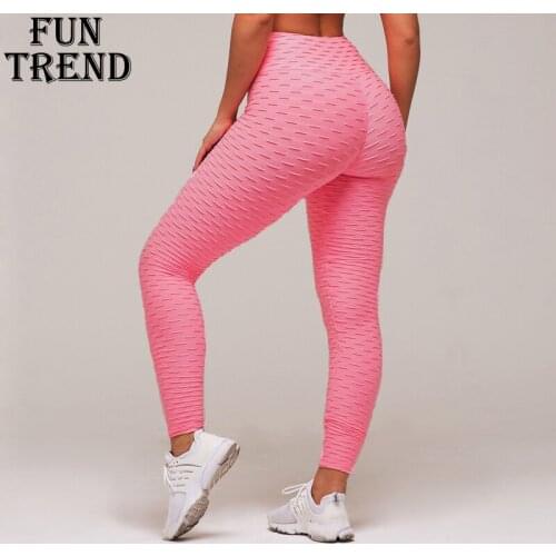 Yoga Leggings Women Fitness Solid High Waist Sport Leggings Women Push Up Yoga Pants Women Running Tights Sport Pants Sportswear