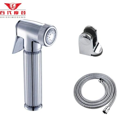 Copper gun Bidet Portable Toilet The Toilet Spray Perineal Washer Copper Bidet Cleaner Three Booster Set Wash Ass Shower