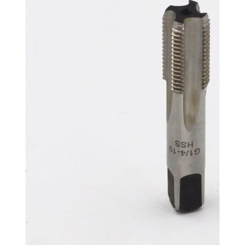 New Pipe Thread Taps High-speed steel Wire tapping Throat teeth Taps G1/4-19