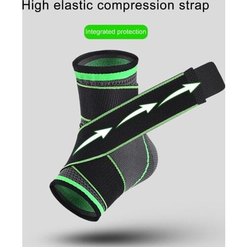 New Ankle Support Protect Brace Strap Achille Tendon Brace Sprain Protect Foot Bandage Outdoor Running Bike Sport Fitness Band