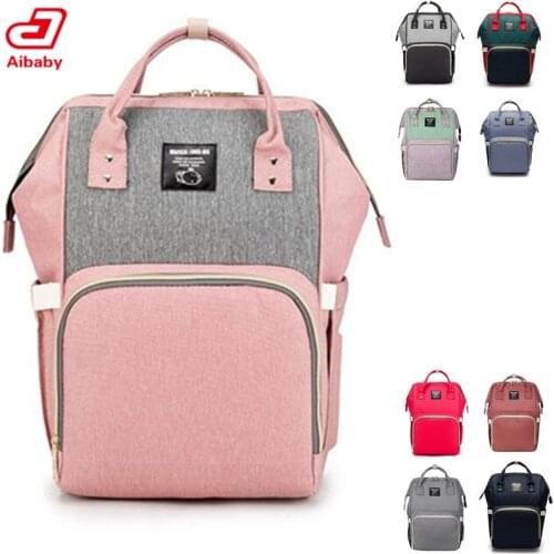 Nappy Backpack Bag Mummy Large Capacity Bag Mom Baby Multi-function Waterproof Outdoor Travel Diaper Bags For Baby Care
